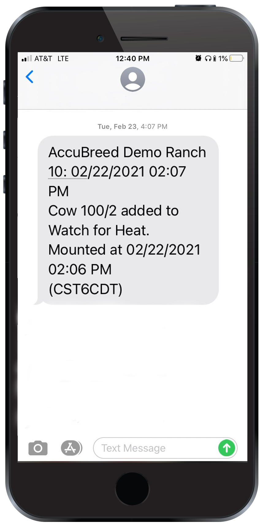 Text message alerts and notifications allow you to stay up-to-date on the go.